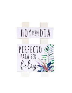 Placa 30x20cm Geo X2 C-frases 2200 Decozu