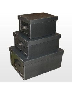 Caja Carton C-manija Pvc 48x36x22 Blanca-negra-kraft-pastel Bau3 Bau6 Bau21 Au60 19- Gs02  -b1-