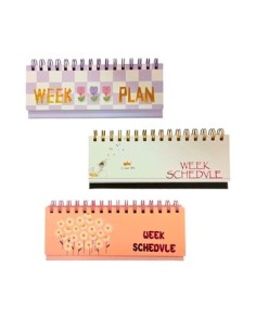 Planificador Semanal 52hj C-espiral Fantasia 28410 Col01 -b24- -f-
