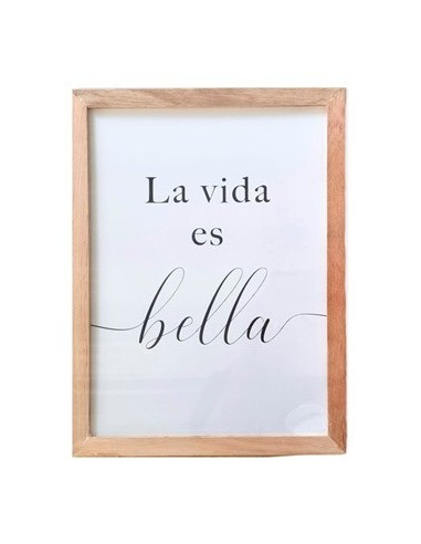 Cuadro 30x40 Frases 5330 Decozu