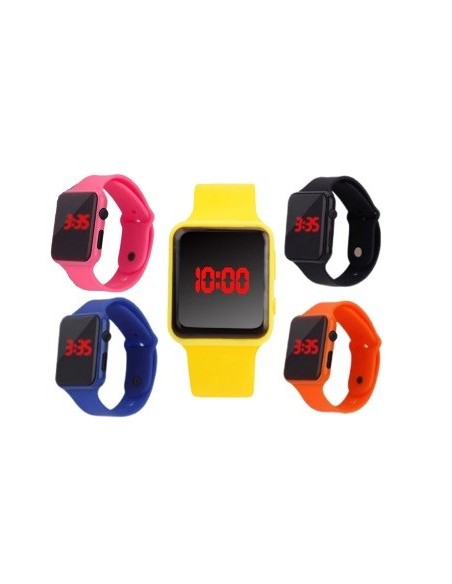 Reloj Digital Silicona Col  Surt  Dxrelkolor Cel01