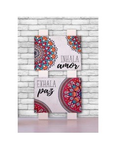 Placa 40x20cm Duo C-frases 2160 Decozu