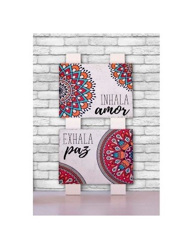 Placa 40x20cm Duo C-frases 2160 Decozu