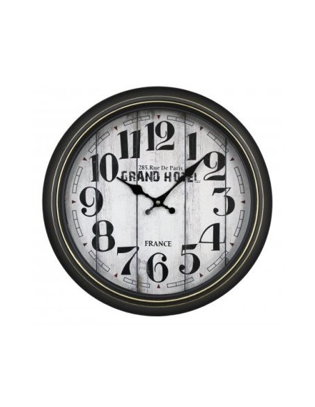 Reloj Pared 40cm Hierro 4360580 Bar02