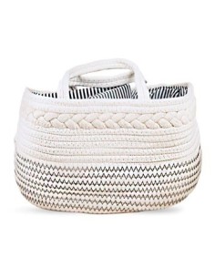 Cesto Algodon 38x20x16cm C-divisorios Desmontables 50607 Sf01