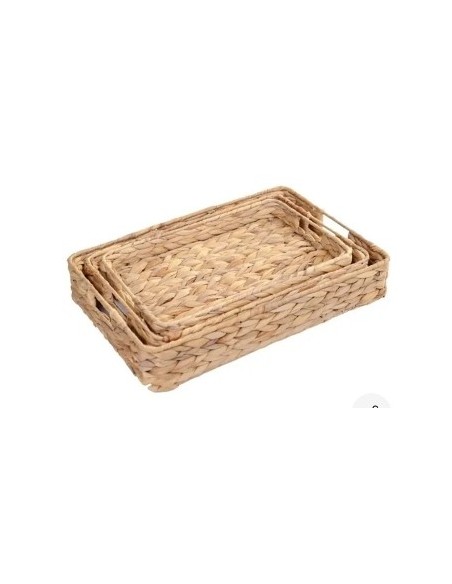 Bandeja 43x30x4 Seagrass C-asa Nh245607 Rey03 -m-