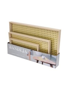 Bandeja X3 Madera Bp322 Vgo01