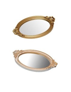 Bandeja C-espejo 38x23 Marco Estilo Antiguo Bp1620 Vgo01 -m-