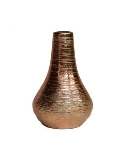 Florero Gota 30cm Crema Ns371259 Pk01