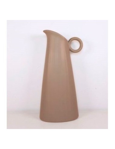 Jarra 15x29cm Ceramica Opaca Gris 60994 Pel02