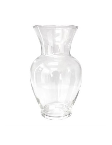 Florero 23cm Anfora Vidrio V4116 Dec01