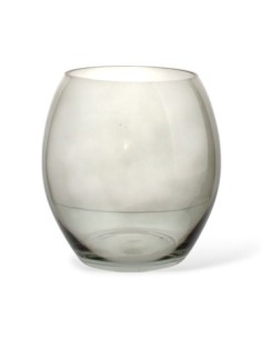 Florero Vidrio Bombe Panzon V4114g Dec01