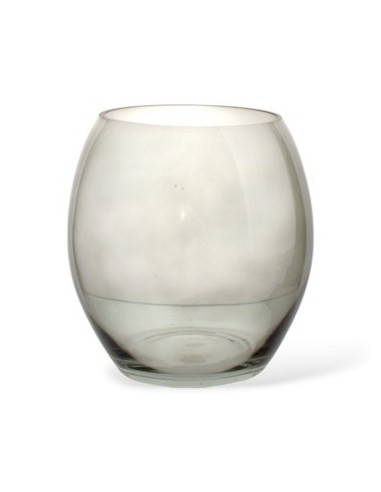 Florero Vidrio Bombe Panzon V4114g Dec01