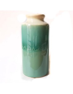 Jarron 25cm Vidrio Tejido Hp23c004m Rey03