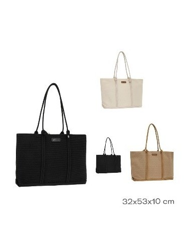 Bolso Playero 32x53x10 Colores Surtidos 53746 Trendy Tar02