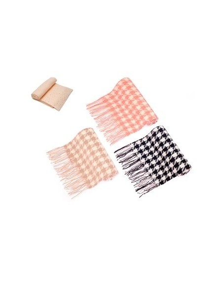 Bufanda Pie De Poule/tejida Bu0036z Buk04gz Jav01