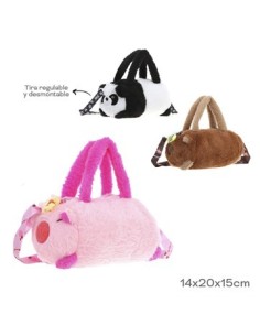 Cartera Infantil Peluche Capibara/oso 53819 Tar02