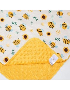 Manta Infantil 102 X76cm.doble Cara Ec30105 Sf01