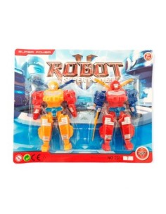 Muneco X2 Transformer En Blister 50415 Seb01