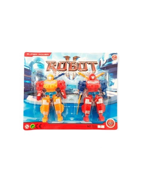 Muneco X2 Transformer En Blister 50415 Seb01