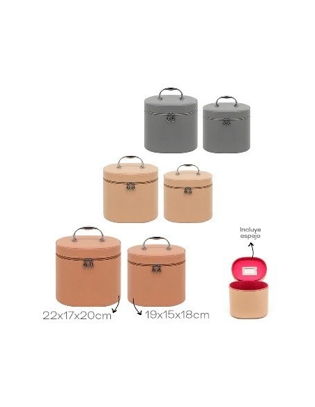 Organizador Bijou Pu Oval-rectangular 22x17x20cm Trendy 19205-19203-19204 Tar02