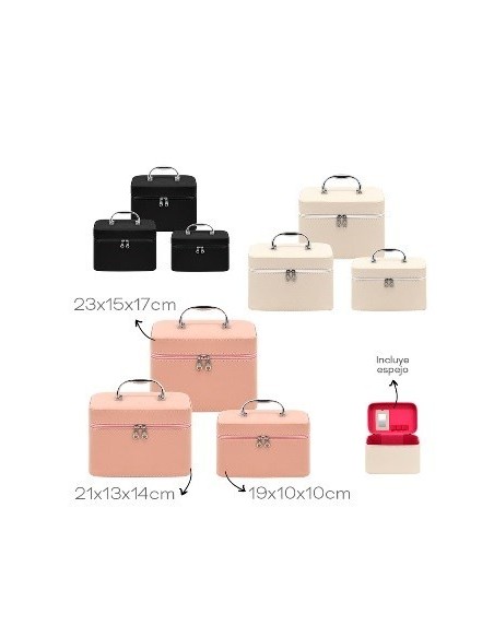 Organizador Bijou Pu Rect  23x15x17cm Trendy 19200 19201 Tar02