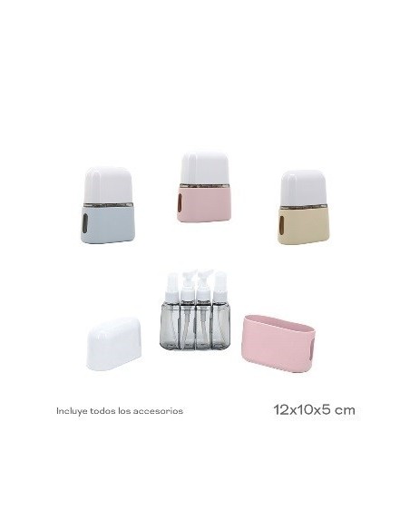 Set Viaje 4 Pcs Dispenser -jabon-  Spray -perfume- 17812c Tar02
