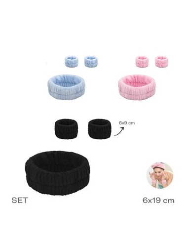 Set Vincha + Munequera Make Up 17805 Tar02