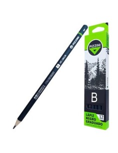 Lapiz Negro Graduado B Tr75794 Trabi Lmlgbx12 Pz01  (b12)