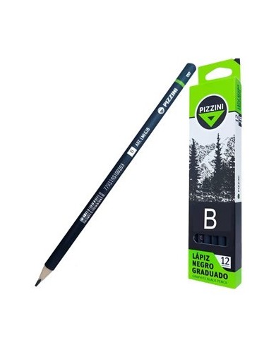 Lapiz Negro Graduado B Tr75794 Trabi Lmlgbx12 Pz01  (b12)