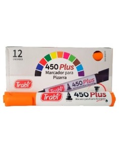 Marcador P/pizarra 450 Naranja 9526 Trabi (b12)