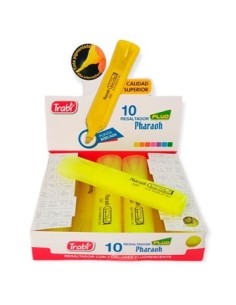 Resaltador Chato Amarillo Tr5777 Trabi (b10)