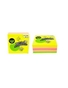 Notas Autoadhesivas 75x75 X320 Fluo Pizzini Na7575320f Pz01