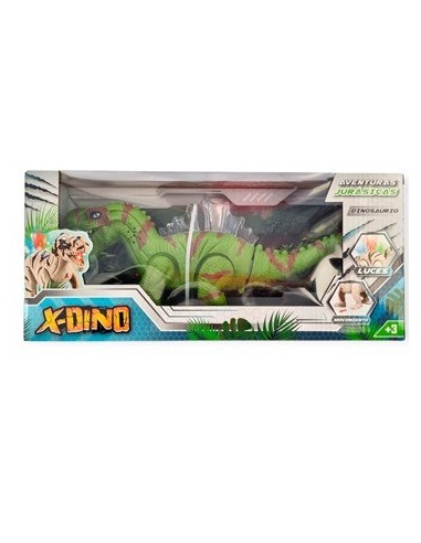 Dinosaurio Mega X-dino Luces Y Movimiento 55435 Seb01