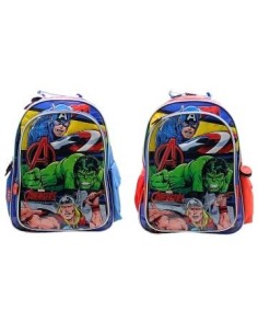 Mochila 16" Avengers Espalda Sp037 Sp39 Ck01