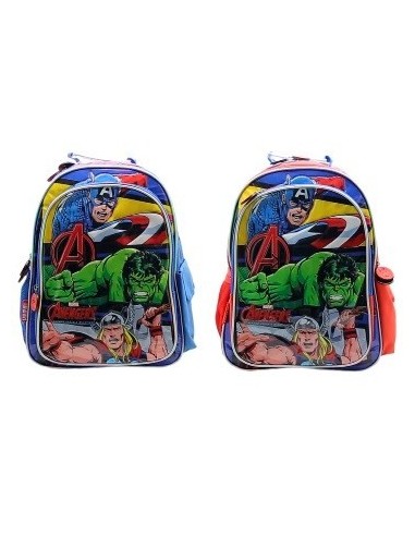 Mochila 16" Avengers Espalda Sp037 Sp39 Ck01