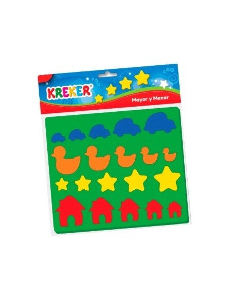 Mayor Y Menor Encastre Goma Eva 308 Kreker