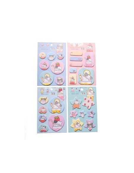 Notas Autoadhesivas Set C/formas Disenos Surt. 24-235 Mp01 15434/15435/15436 Tar02 2100502176 Ori02