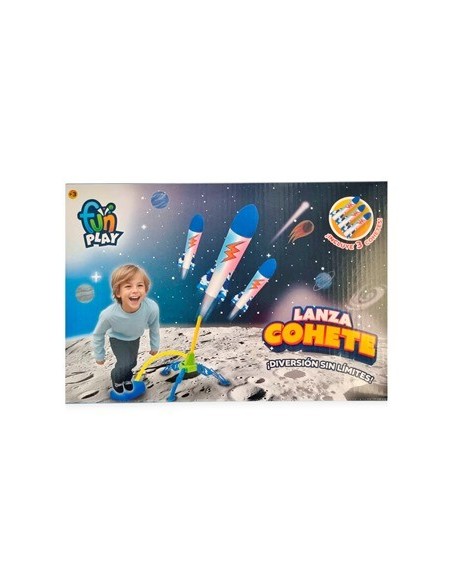 Lanza Cohete Caja Con Catapulta De Pie C-3cohetes 56067 Seb01