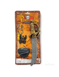 Set Pirata C- Espada Y Accesorios En Blister 50796 Seb