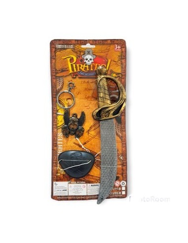 Set Pirata C- Espada Y Accesorios En Blister 50796 Seb