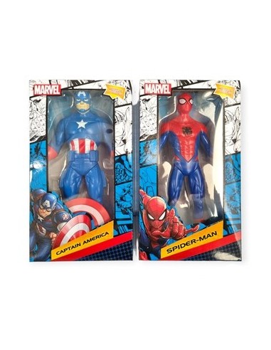 Muneco 23cm Marvel En Caja 53985-53987-53986-53990 Seb01