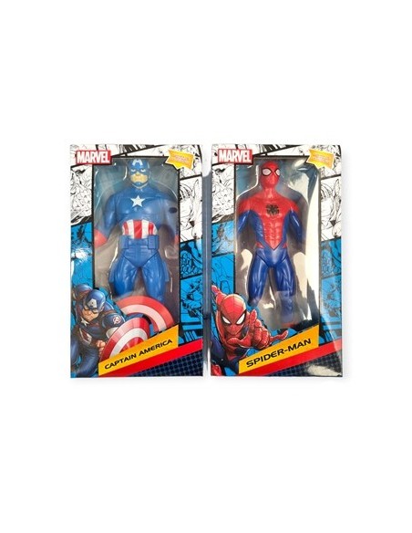 Muneco 23cm Marvel En Caja 53985-53987-53986-53990 Seb01