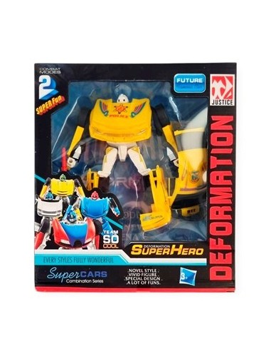Transformer Auto 26 5x23 5x7 5cm Deformation En Caja 54760 Seb01