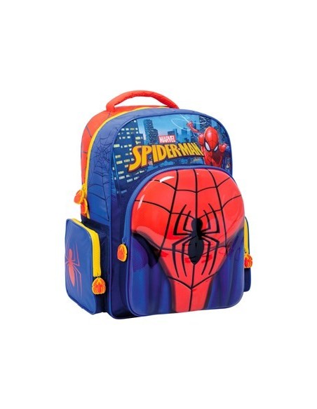 Mochila 16" 3d Spiderman 11728 Wab02