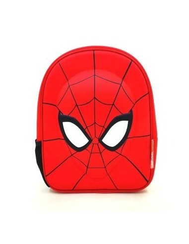 Mochila 16" 3d Spiderman Mascara 31233 Wab02