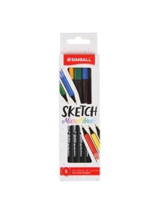 Microfibra 0.4mm X5 Unid Clasica Sketch Simball 0210039905 Spp01 (b10/100)