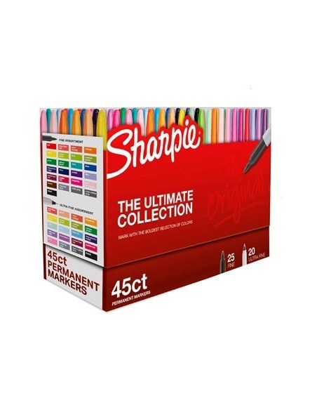 Marcadores + Microfibras X45 Sharpie Caja 2199818-2185860 New02