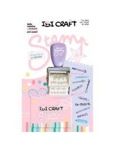 Sello Maestra C/almohadilla Ibi Craft Blister 841603 Ibi01