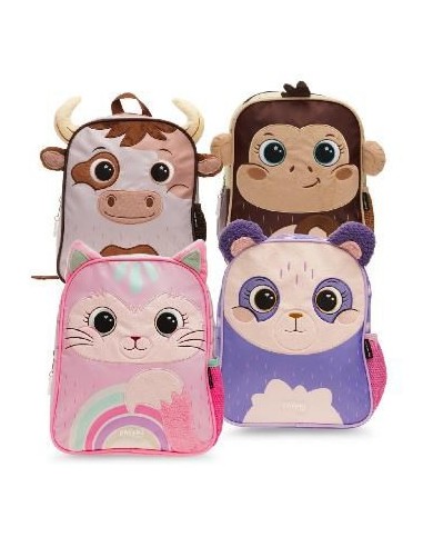 Mochila 12" Infantil Animalitos 126101 Phi Phi